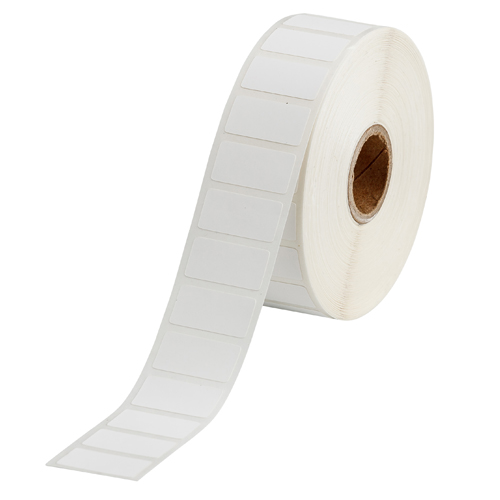 Chemical Resistant Cryogenic Polypropylene Labels for 3  Core Printers 0 5  x 1 THT 59 7425 2