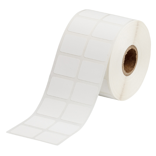 Chemical Resistant Cryogenic Polypropylene Labels for 1  Core Printers 0 75  x 1 THT 88 7425 2 SC