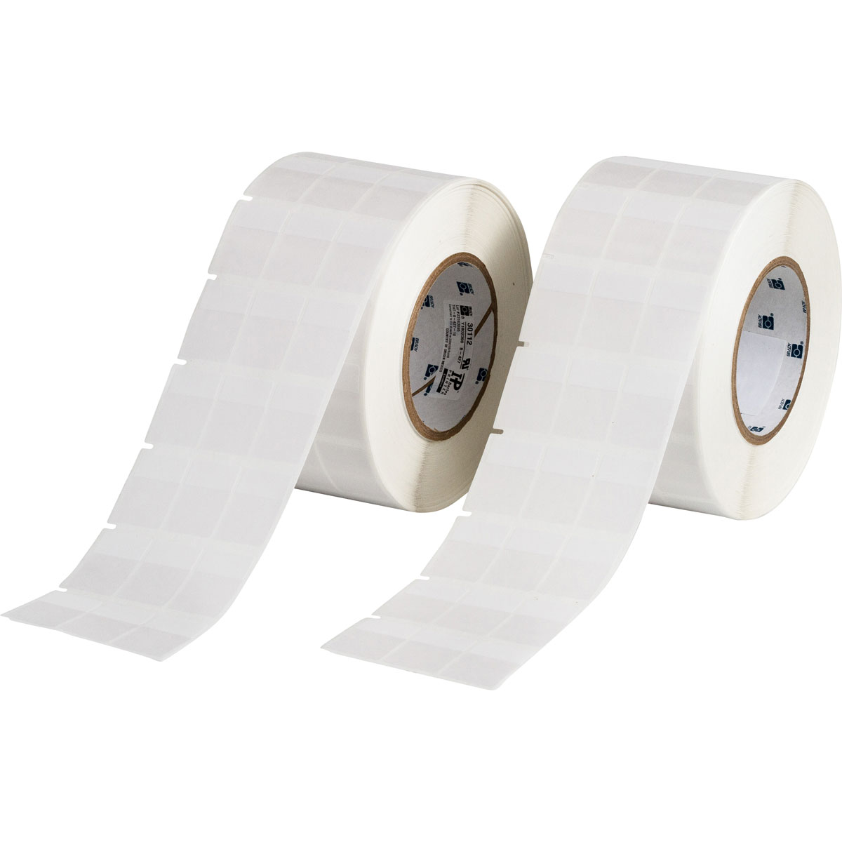 High Adhesion Self Lam Vinyl Wire Cable Lbl 1 437in H x 1in W WT CL PK of 2 RL THT 9 417 10