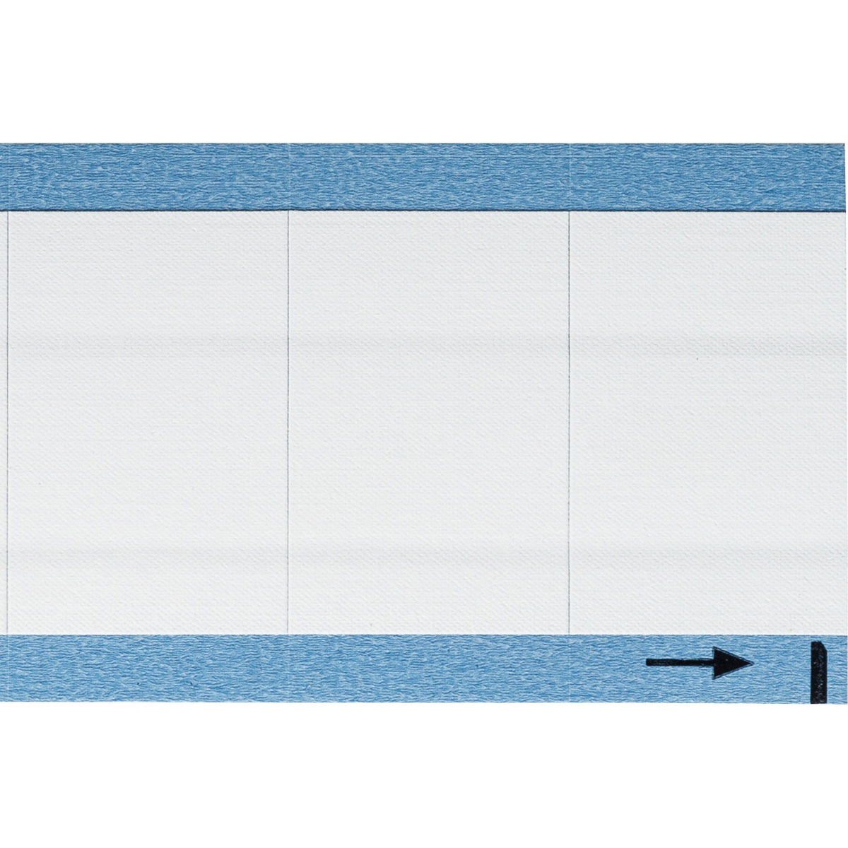 Write On Blank Labels Cloth 1 5 in H x 1 in W White 25 PK WO 19 PK