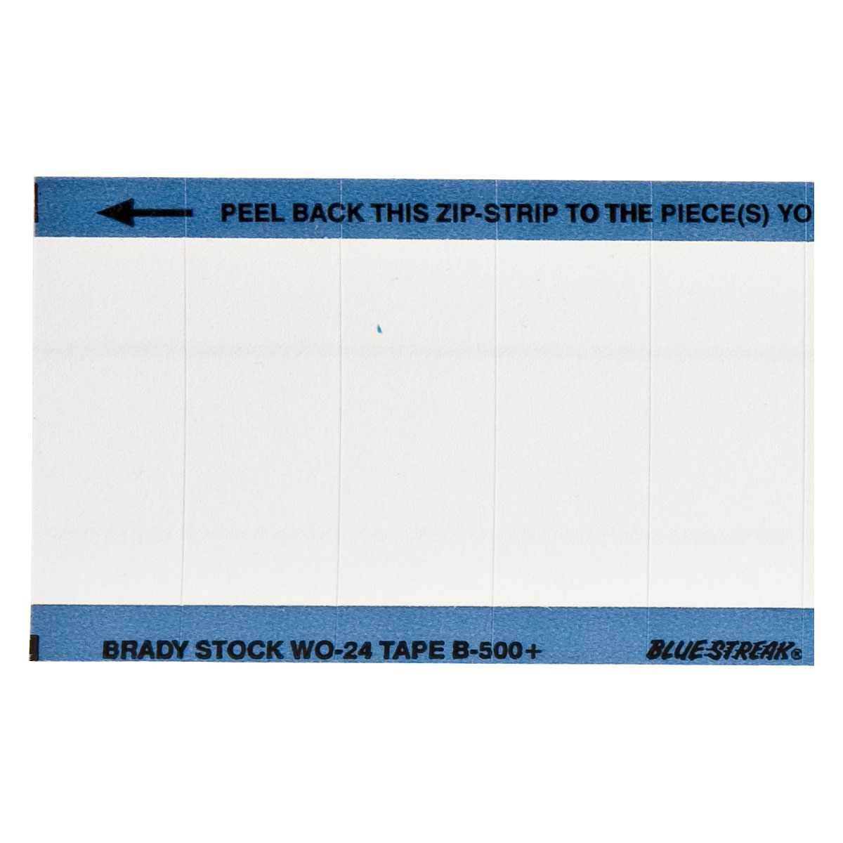 Write On Blank Labels Cloth 0 625 in H x 1 5 in W White 25 PK WO 24 PK