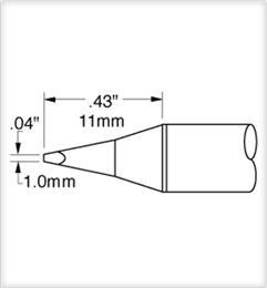 Cartridge  Chisel  30   1 0mm   04  SSC 725A