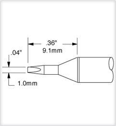 Cartridge  Chisel  1 0mm   04  SSC 771A