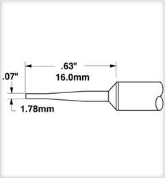 Cartridge  Long  Chisel   07    60 STTC 542