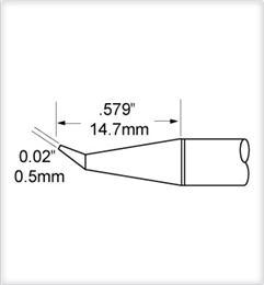 Conical Cartridge  Bent  0 5mm  0 02  SFP CNB05