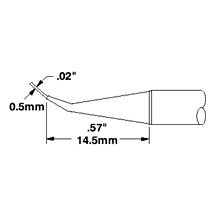 Cartridge  Conical Sharp Bent   02 STTC 144