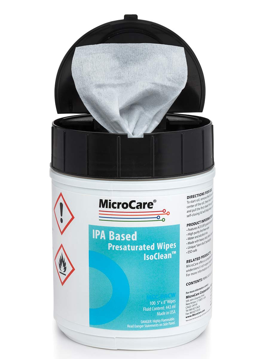 IPA Based Surface Stencil Cleaner Wipes MCC BACW