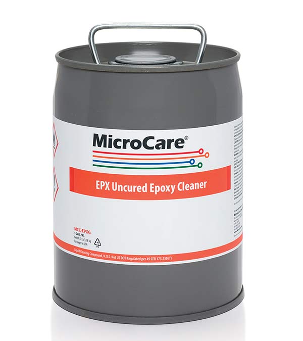 Uncured Epoxy Cleaner  1 Gal  Minipail MCC EPXG