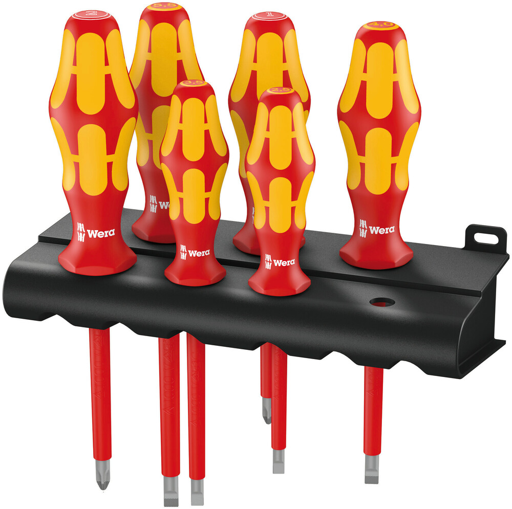 160 I 6 Rack Screwdriver Set Kraftform Plus Series 100   Rack  6 Pieces 05006145001