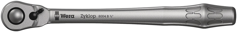 8004 B Zyklop Metal Ratchet With Switch Lever And 3 8  Drive  3 8  X 222 mm 05004034001