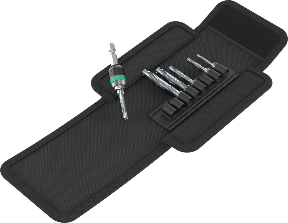 Wera Tools 847/7 Combination tap bit set, 8 pieces