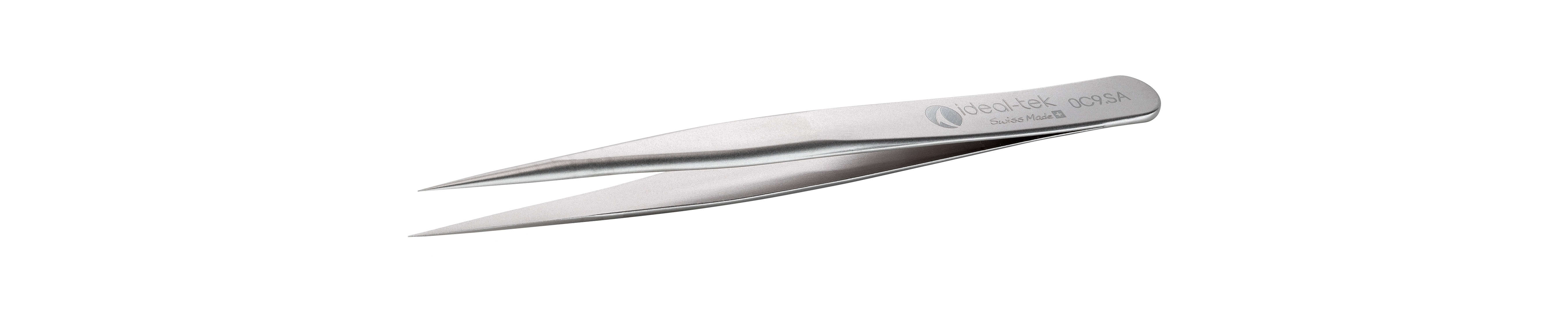 High Precision Tweezers  Style 0C9  Anti Acid Anti Mag SS  90mm 3 5 0C9 SA 0 ITU