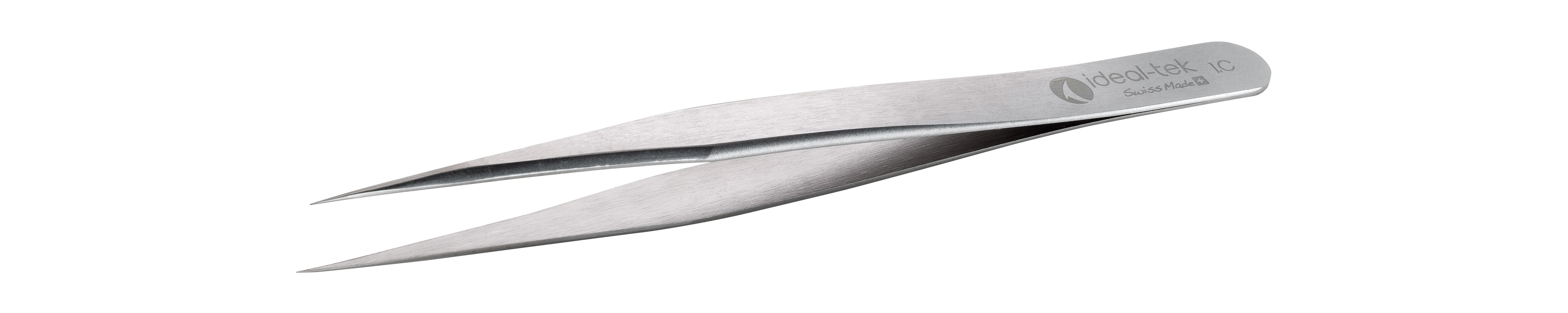 High precision tweezers  Style 1  Carbon Steel  120mm 4 7 1 C 0 ITU