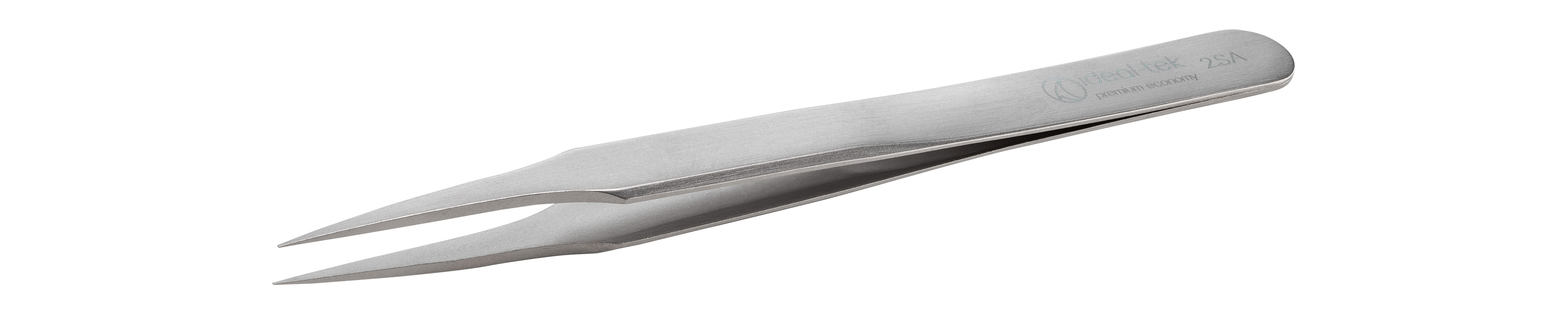 Premium Economy Tweezers  Style 2  Anti Acid Anti Mag SS  120mm 4 7 2 SA 6 ITE