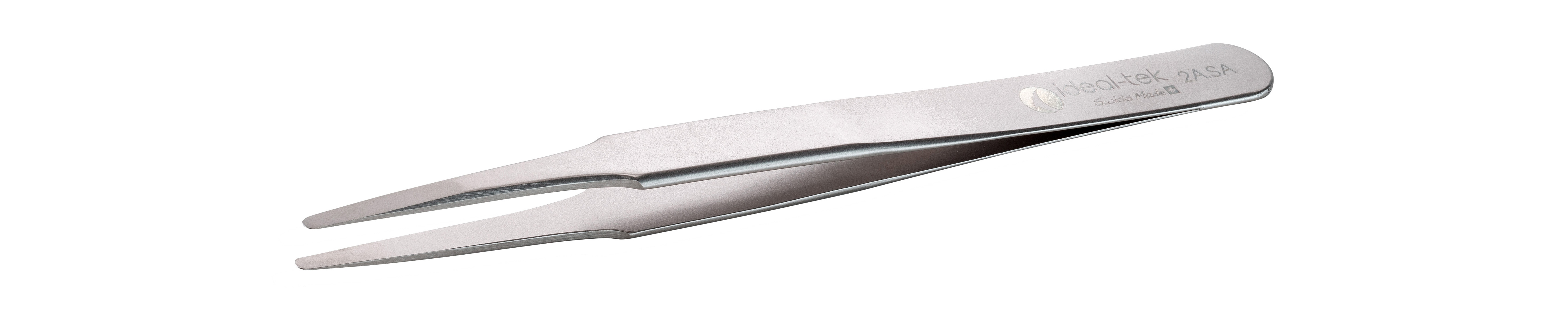 High Precision Tweezers  Style 2A  Anti Acid Anti Mag SS  120mm 4 7 2A SA 0 ITU
