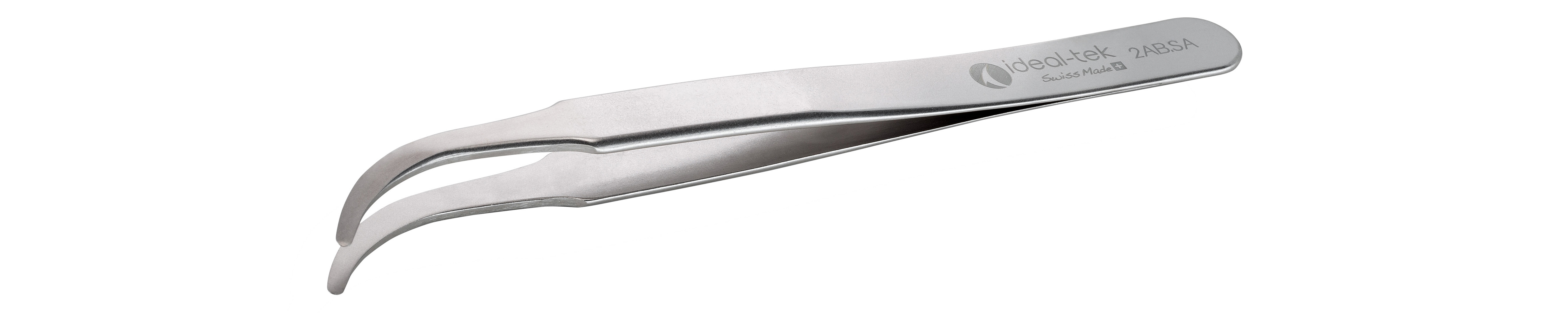 High Precision Tweezers  Style 2AB  Anti Acid Anti Mag SS  120mm 4 7 2AB SA 0 ITU