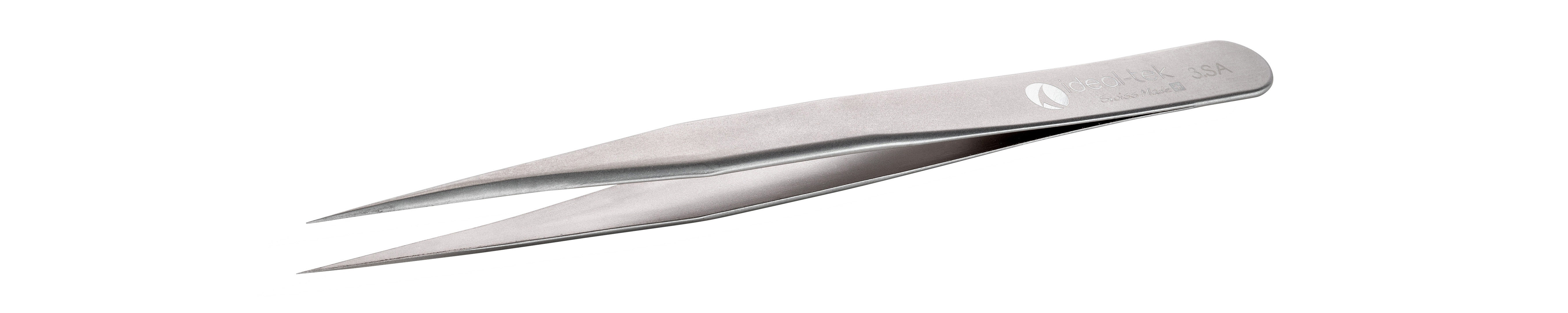 High Precision Tweezers  Style 3  Anti Acid Anti Mag SS  120mm 4 7 3 SA 0 ITU