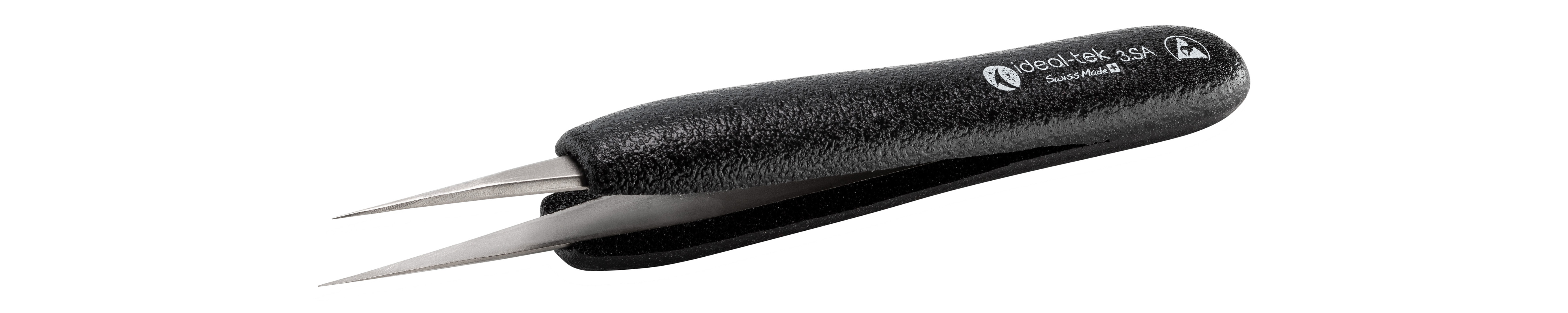 ESD Foam Tweezers  Style 3  Anti Acid Anti Mag SS  130mm 5 1 3 SA DN 6 ITU
