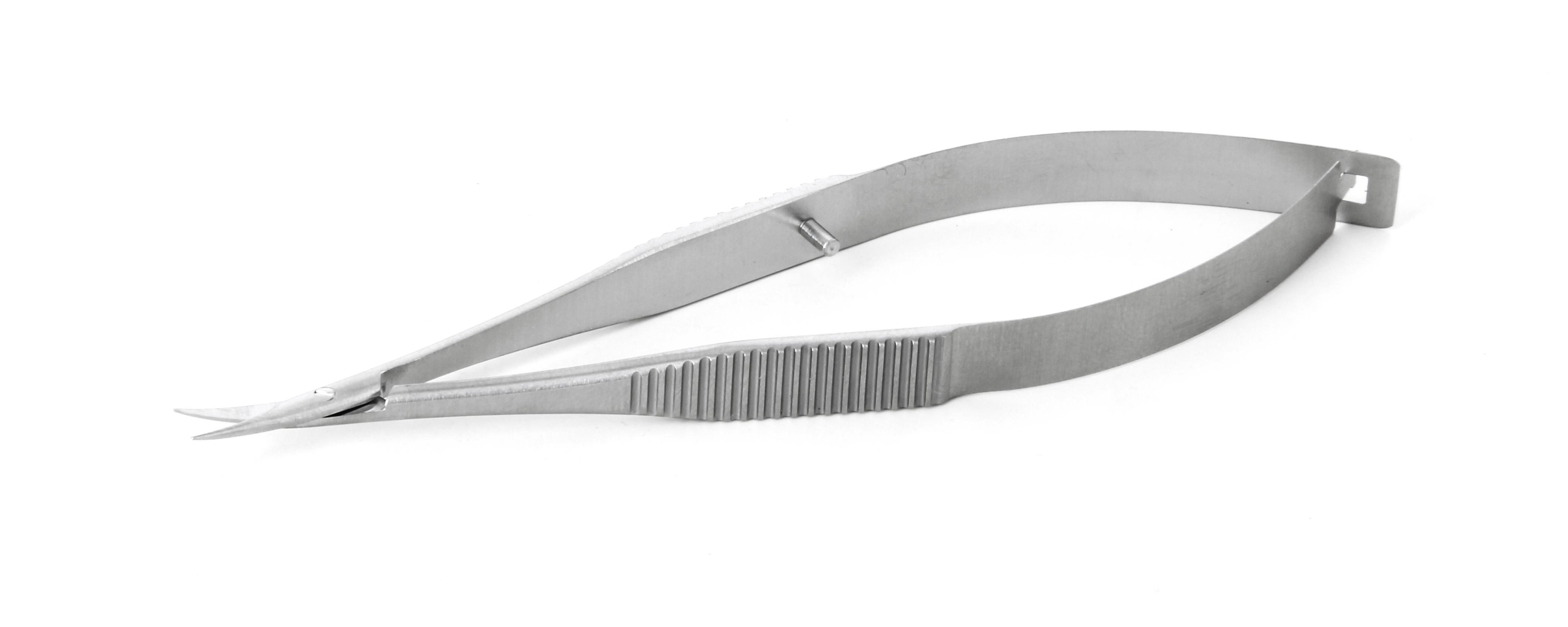 McPherson Vannas Micro Scissors  Stainless Steel  Curved  OAL 100mm 3 9 345BMS 9 IT