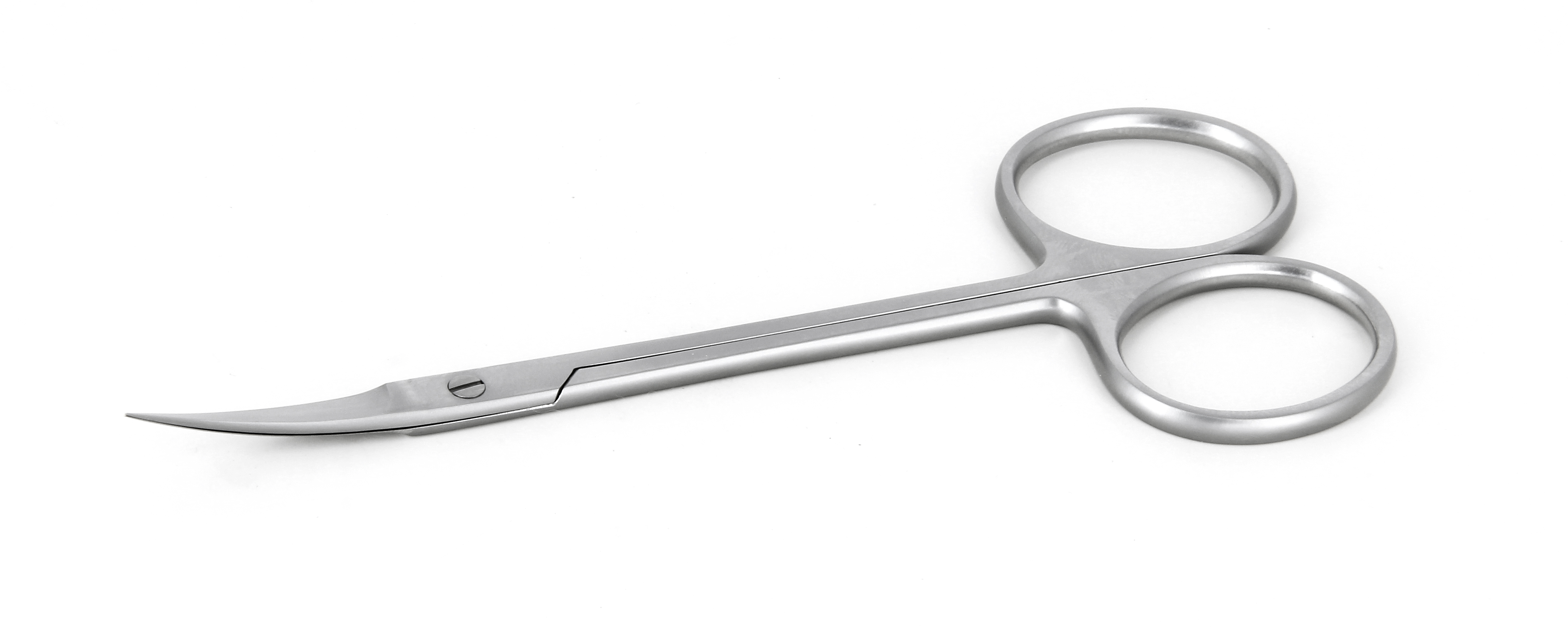 High Precision Iris Scissors  Stainless Steel  Curved  OAL 110mm 4 3 351 45 P IT