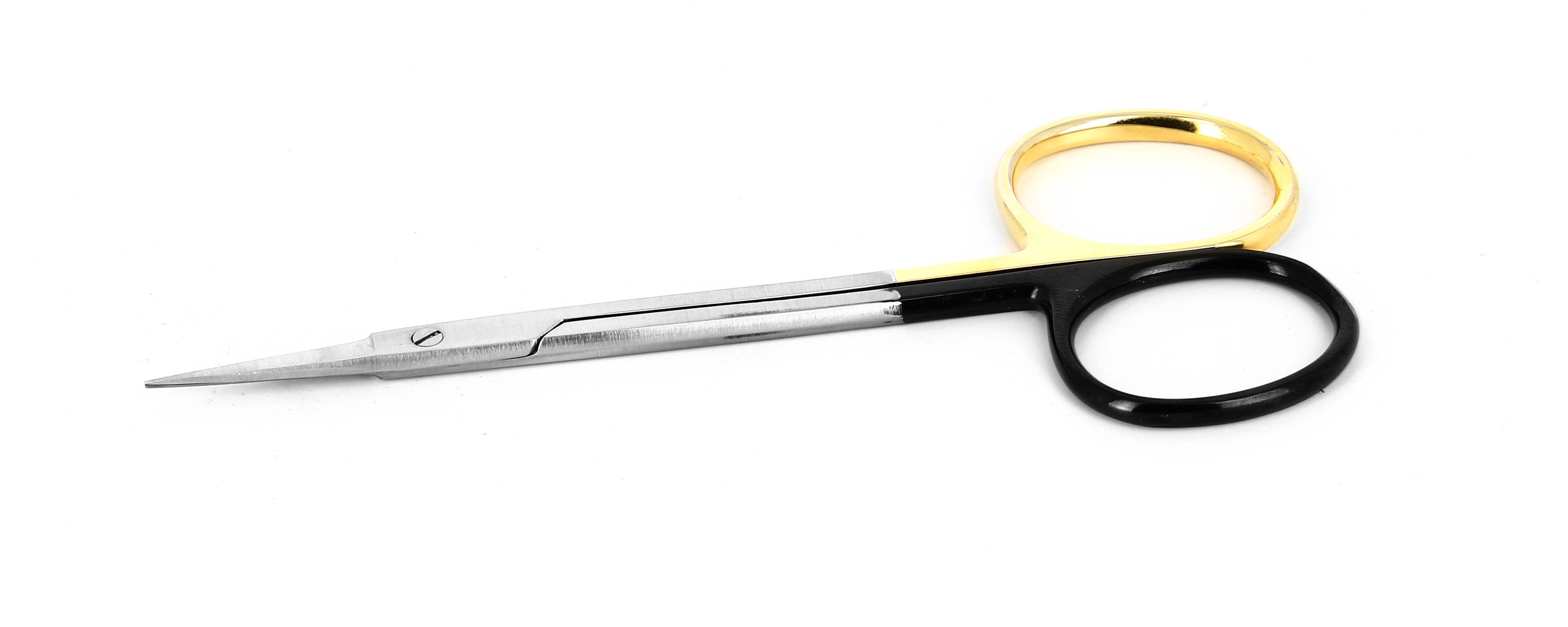 High Precision Iris Scissors  Stainless Steel  Tungsten Carbide  Straight  OAL 115mm 4 5 351S SCTC 45 2 9 IT