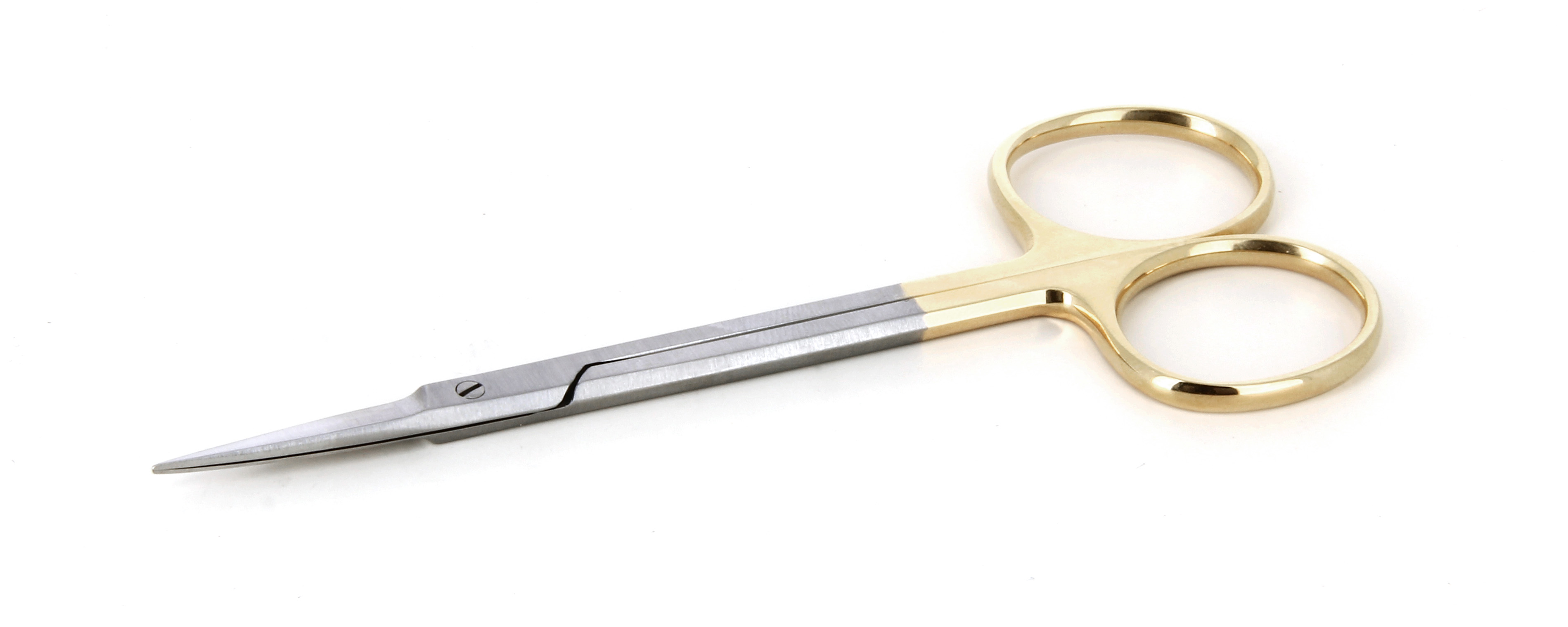 High Precision Iris Scissors  Stainless Steel  Tungsten Carbide  Straight  OAL 115mm 4 5 351S TC 45 9 IT