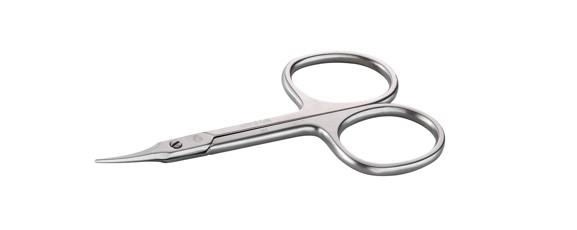 High Precision Scissors  Stainless Steel  Curved  OAL 90mm 3 5 361 ITU