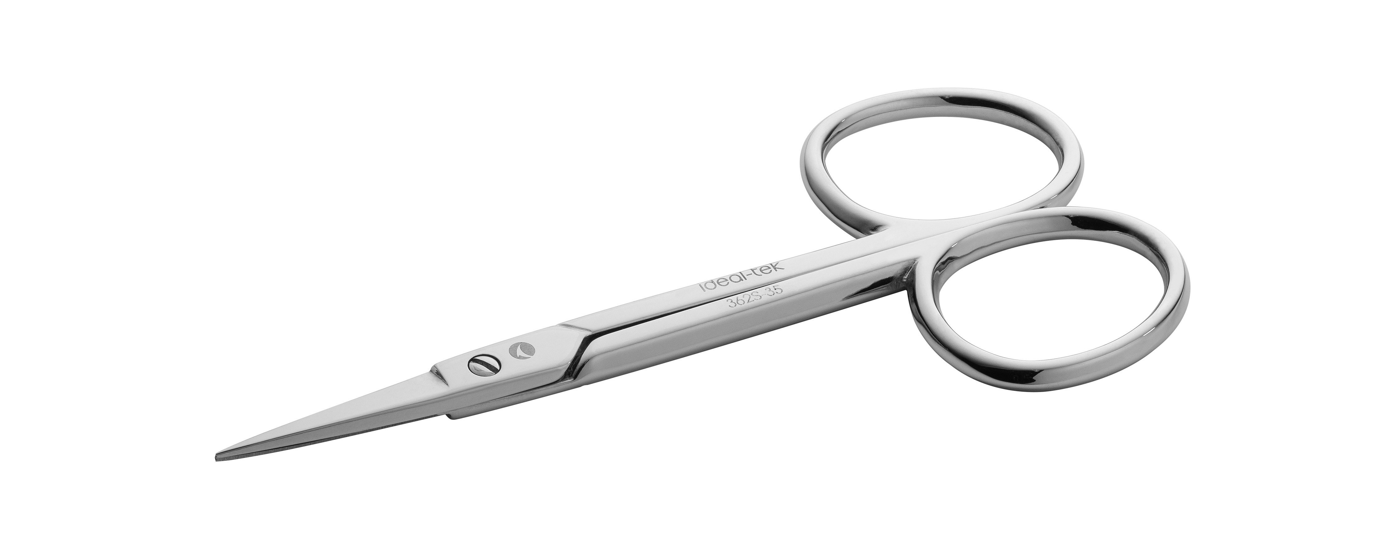 ProCut Scissors  Carbon Steel  Nickel Plated  Straight  OAL 90mm 3 5 362S 35 NP IT