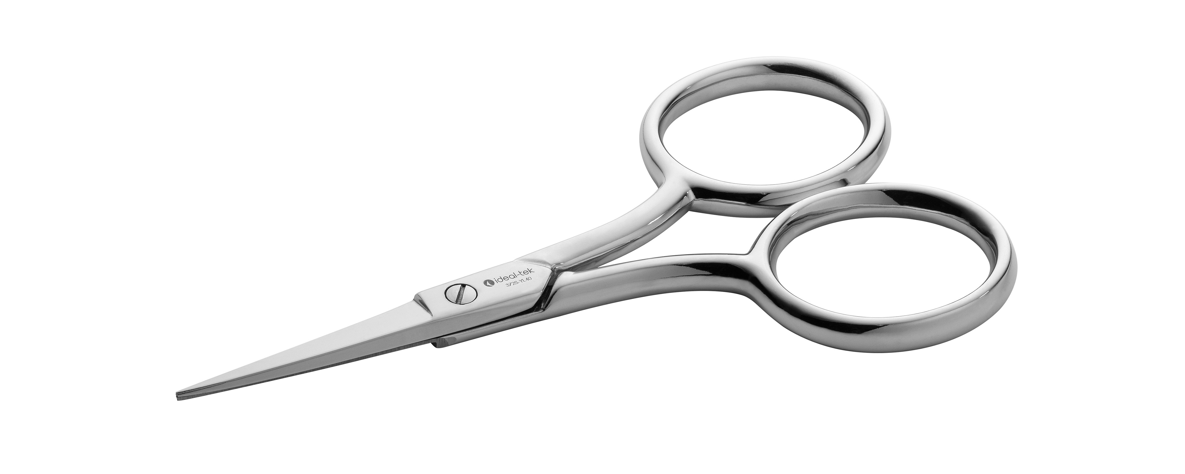 ProCut Scissors  Carbon Steel  Nickel Plated  Straight  OAL 100mm 3 9 372S YL40 NP IT