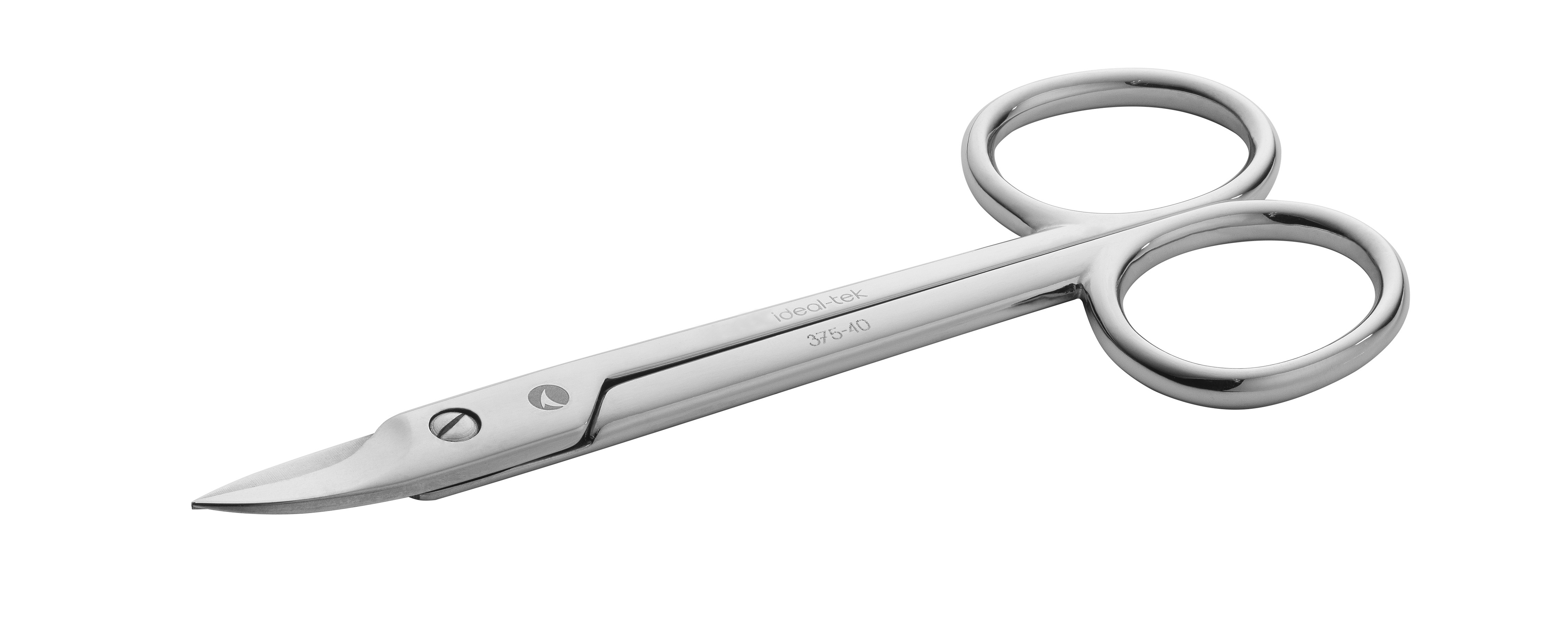 ProCut Scissors  Carbon Steel  Nickel Plated  Curved  OAL 105mm 4 1 375 40 NP IT