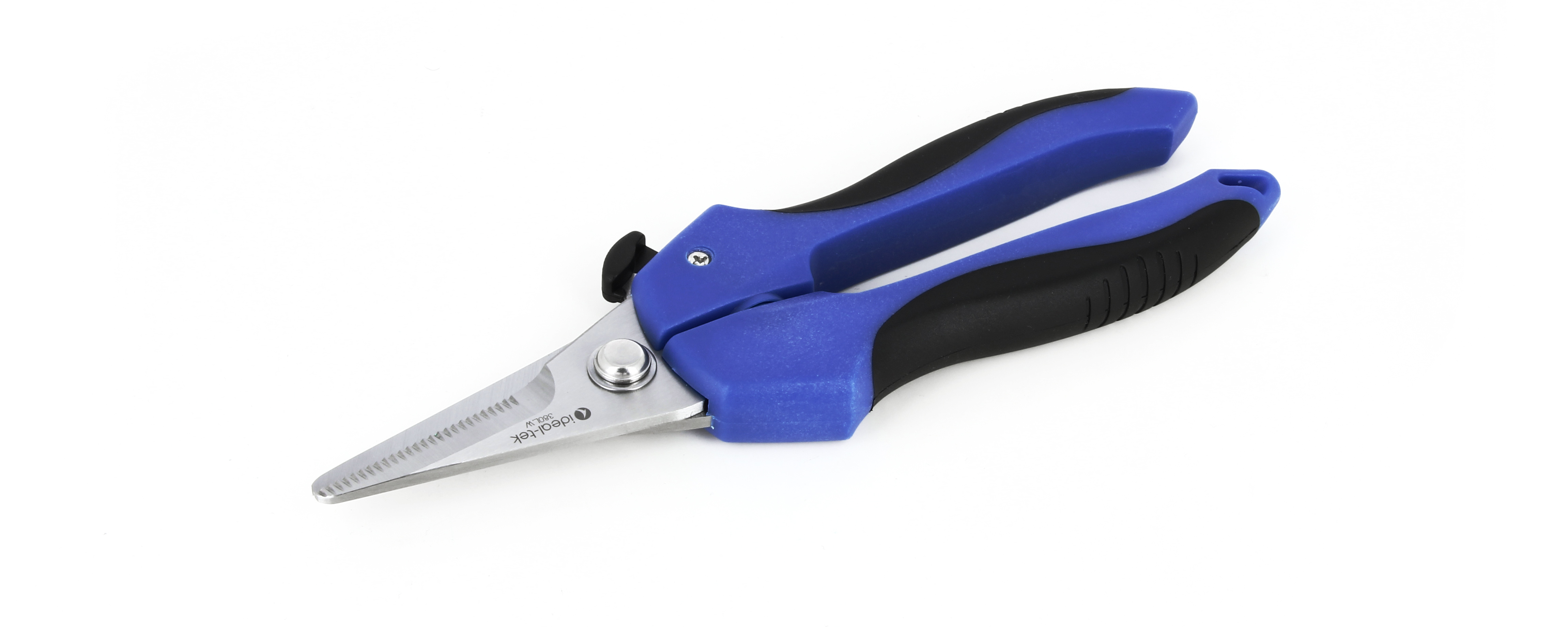 Multi purpose Shear  Ergonomic  Stainless Steel  PTR handle  OAL 190mm 7 5 380L BB W IT
