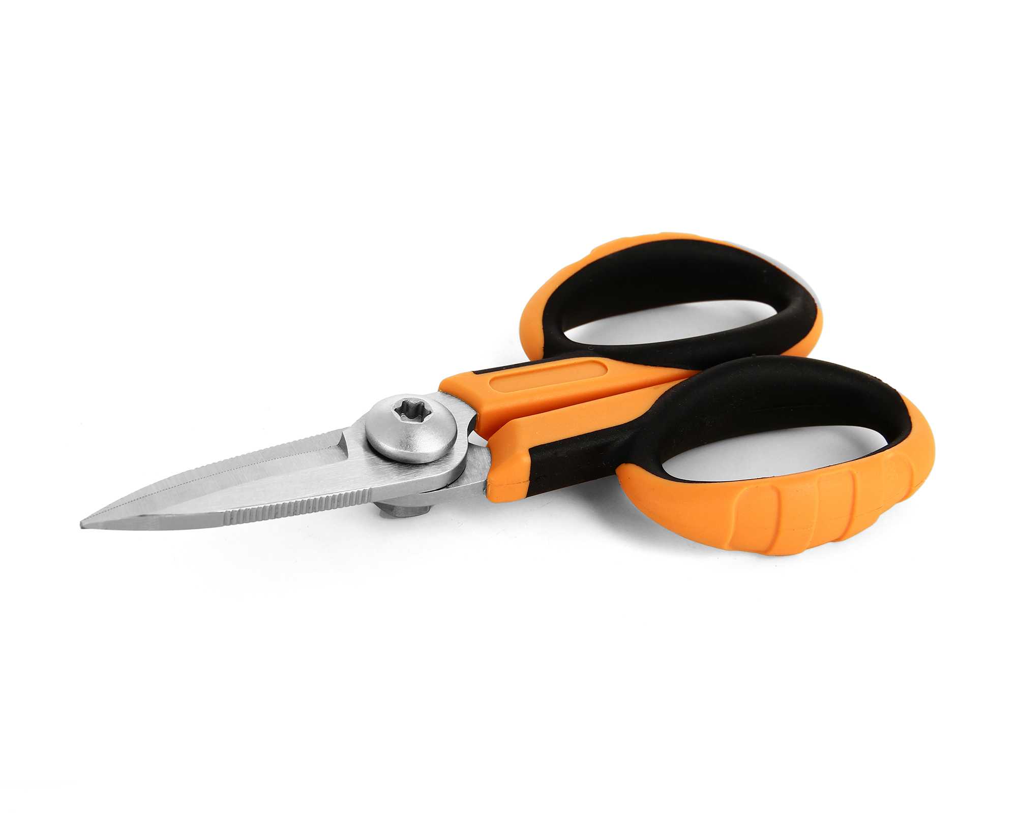 Kevlar Scissors  Tool Steel  Bicomponent handle  Serrated  OAL 138mm 5 4 399K AN ITU