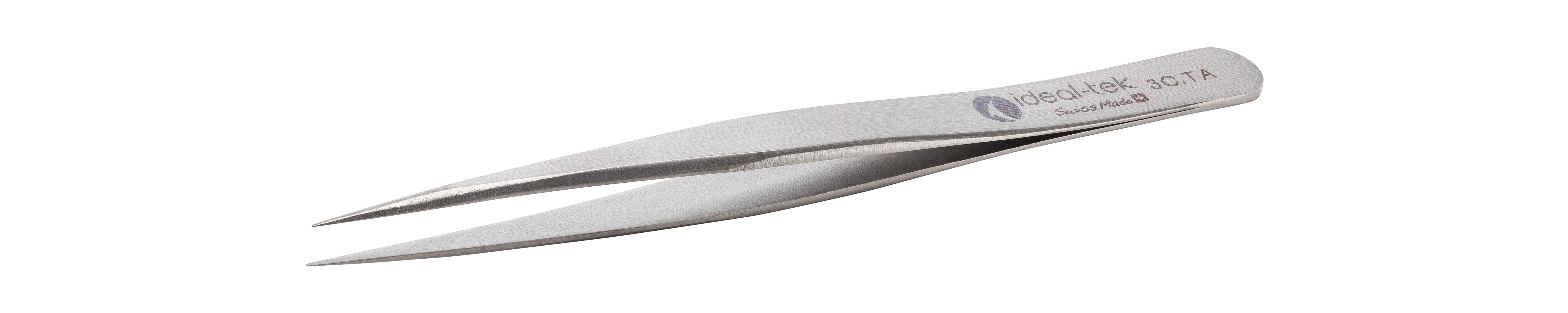 High Precision Tweezers  Style 3  Titanium  110mm 4 3 3C TA 0 ITU