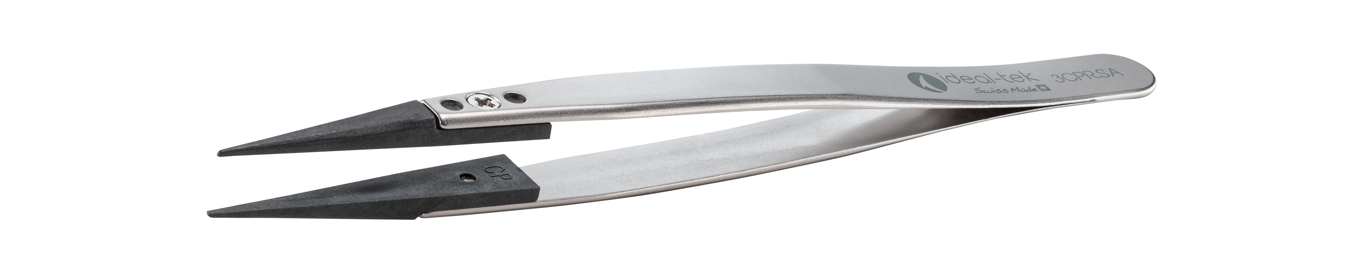 ESD Plastic Tip Tweezers  Style 3  PEEK Tips A3CP  130mm 5 1 3CPR SA 1 ITU