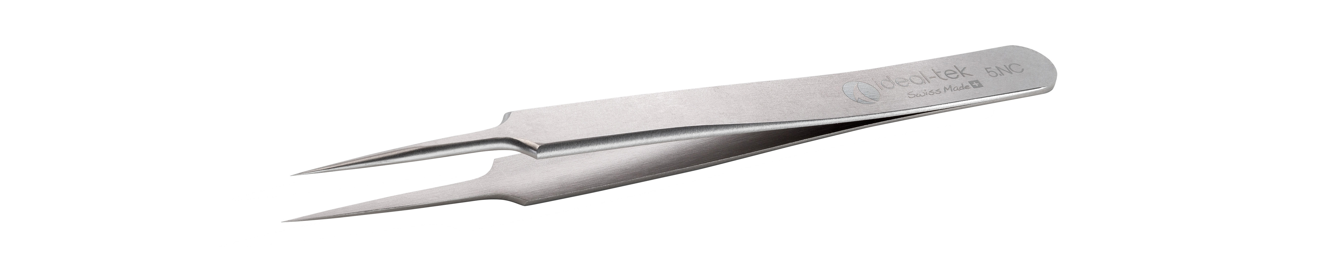 High Precision Tweezers  Style 5  Superalloy Anti Mag  110mm 4 3 5 NC 0 ITU