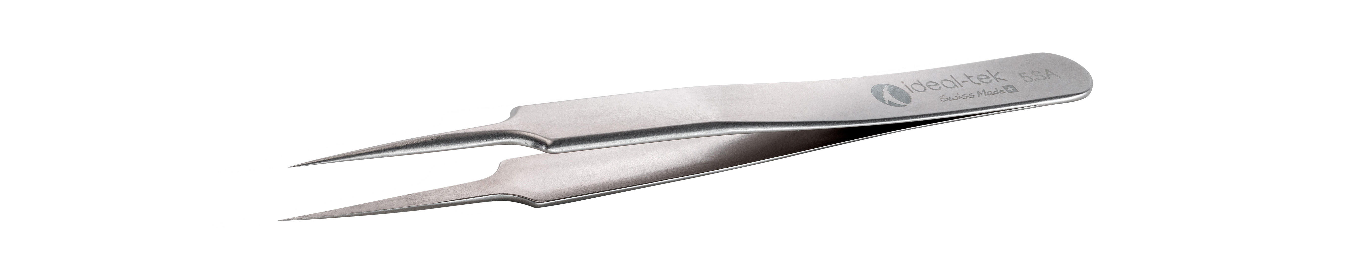 High Precision Tweezers  Style 5  Anti Acid Anti Mag SS  110mm 4 3 5 SA 0 ITU