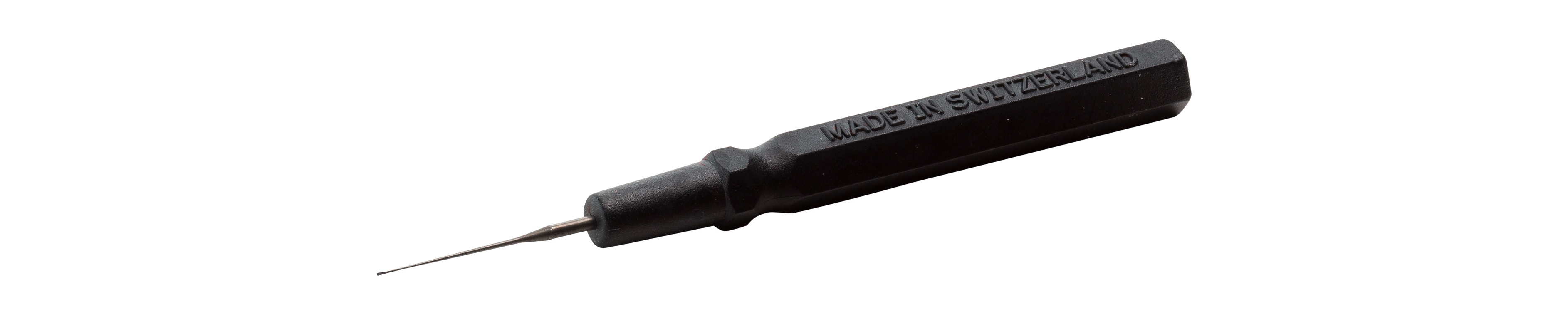 Micro Spatula Tip  Extra Fine tip 0 008   Black  w Cap  ESD BLACKESD