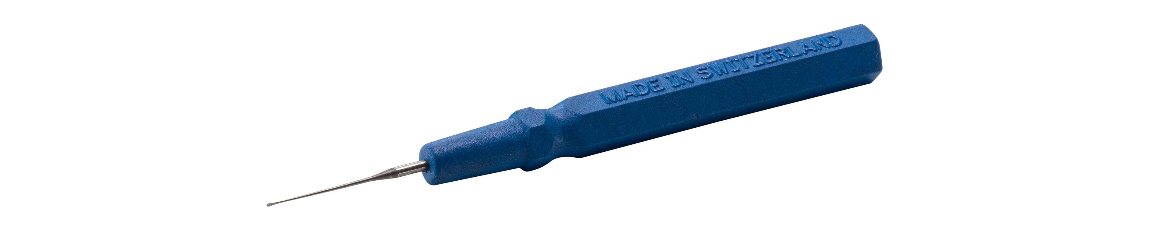 Micro Spatula Tip  Fine tip 0 014   Blue  w Cap  ESD safe BLUEESD