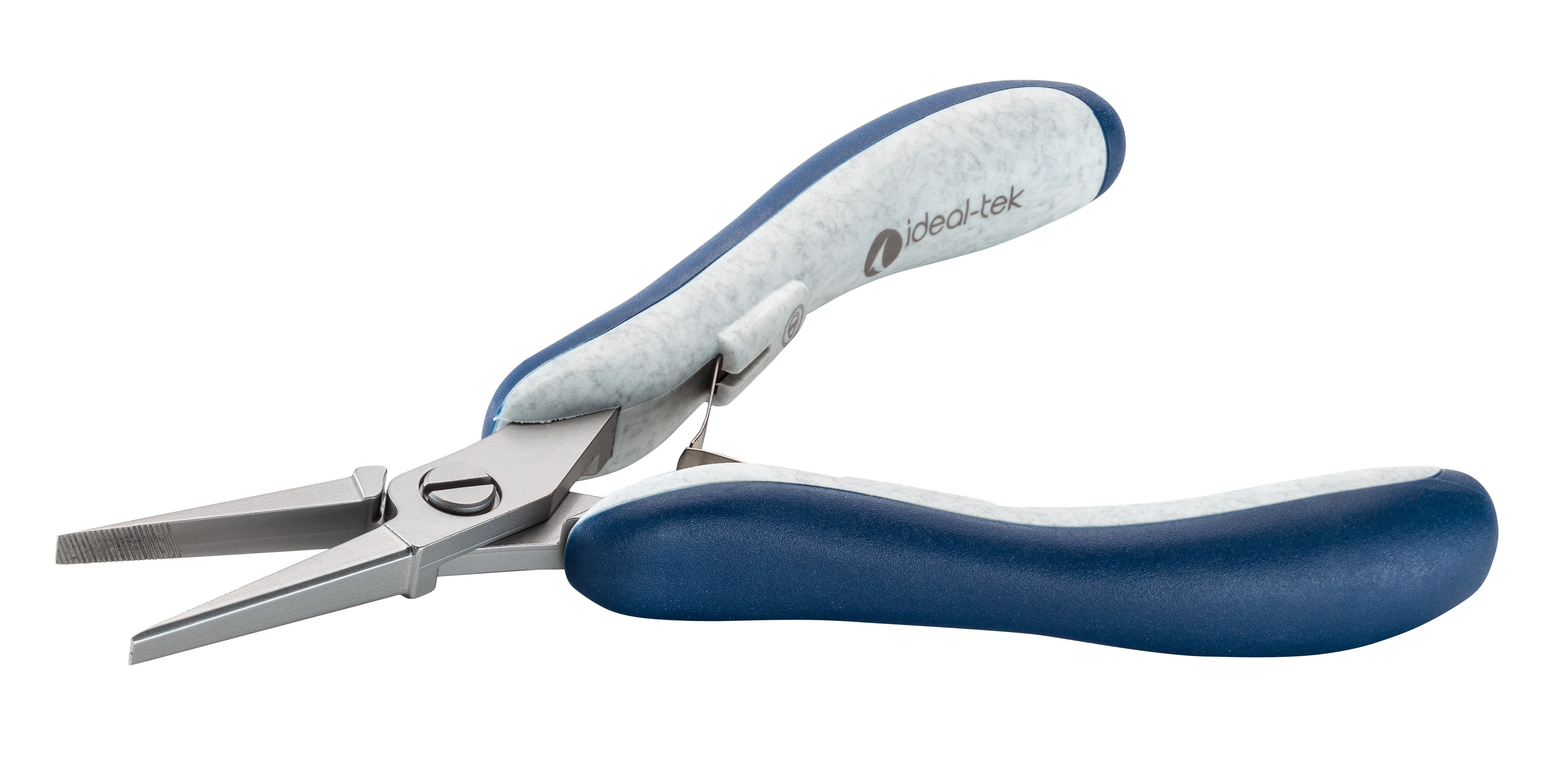 High Precision Plier  Flat Long Nose  Serrated  140mm 5 5   ESD ES6014 CR BG ITU