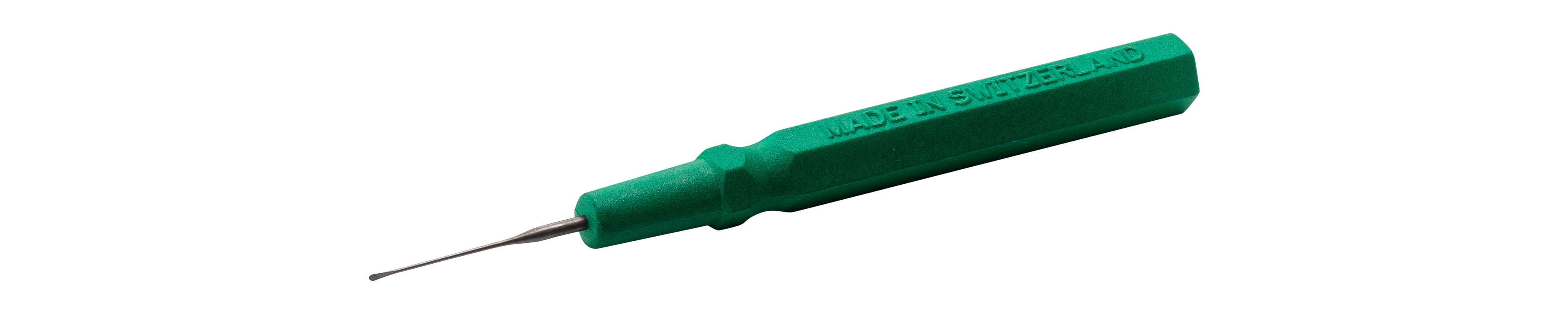 Micro Spatula Tip  Medium tip 0 022   Green  w Cap  ESD GREENESD