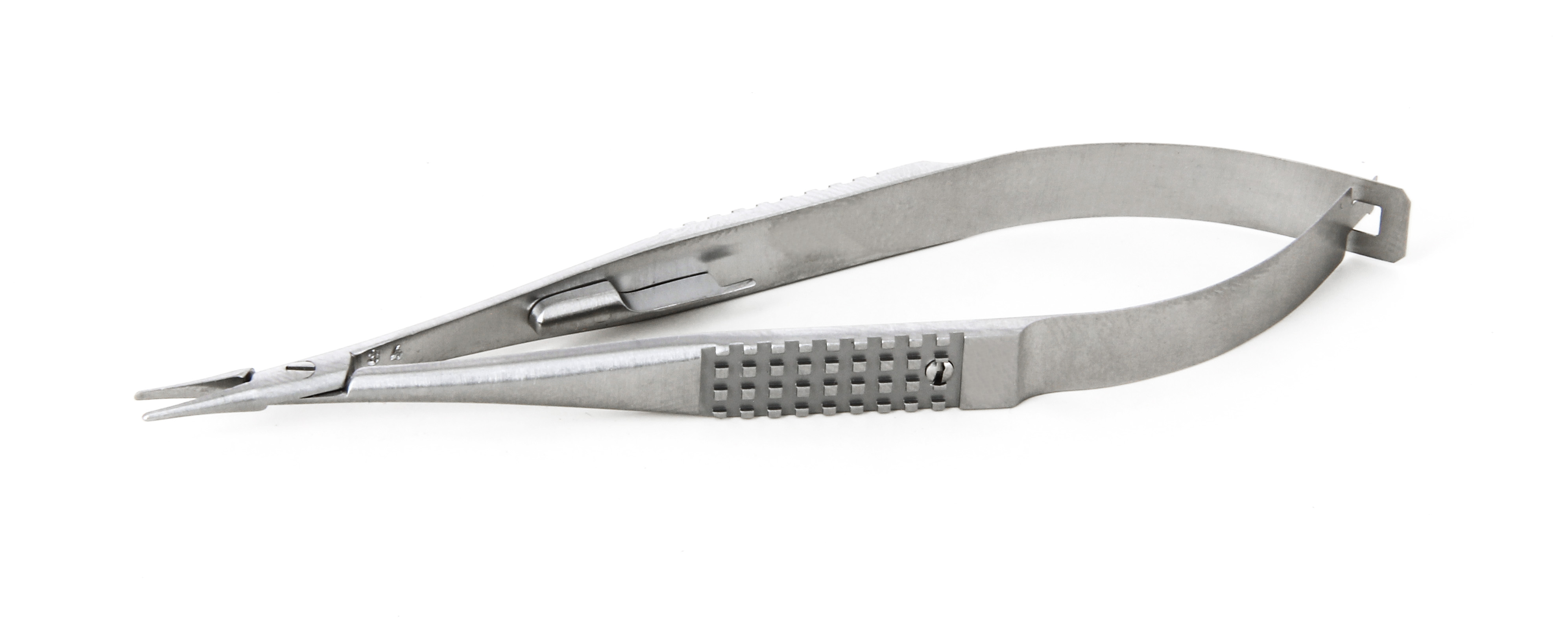 Micro Needle holder  Stainless Steel  Straight  OAL 95mm 3 7 NH MJ35 9 IT
