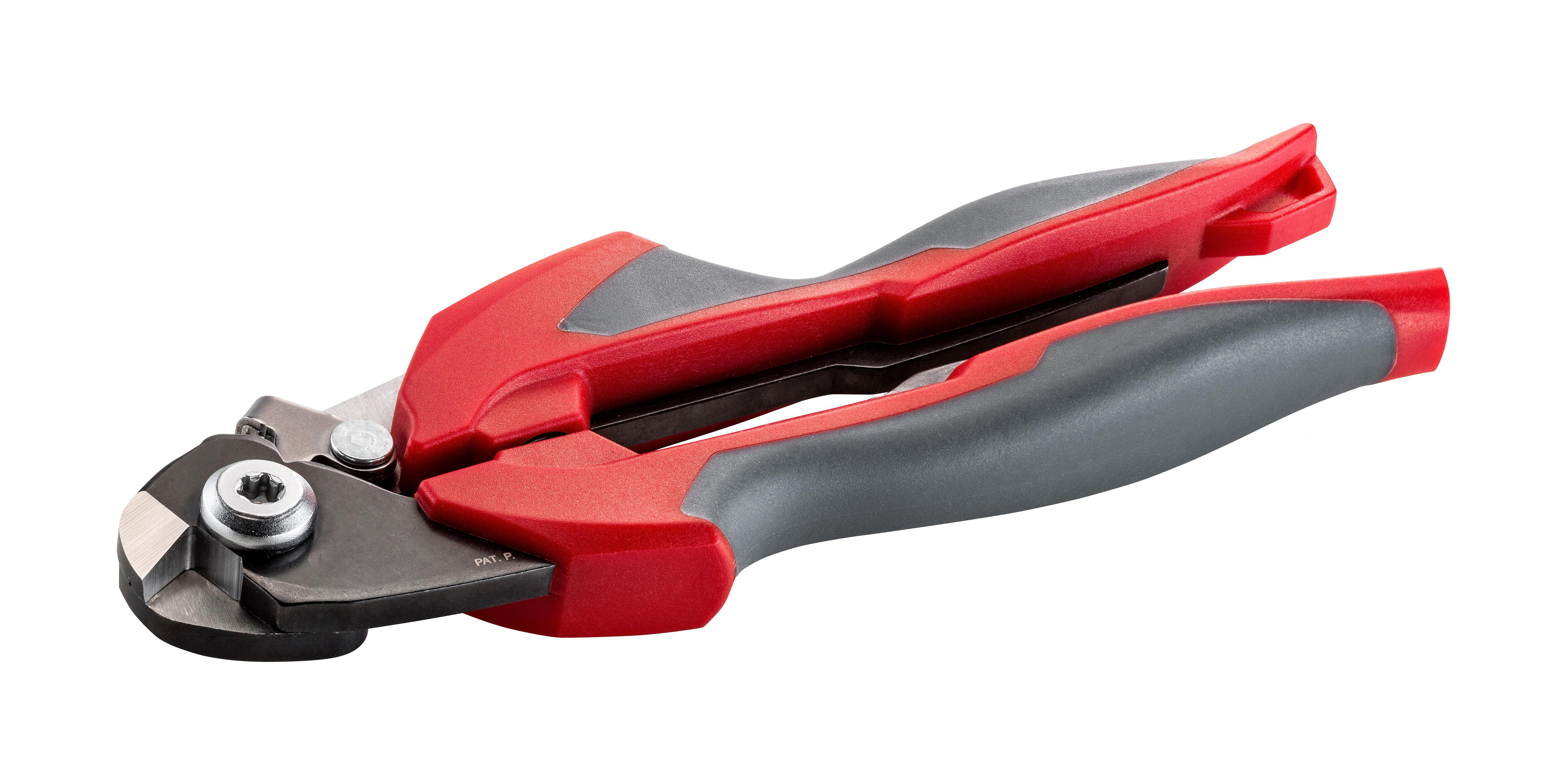 Heavy duty one hand wire rope cutter  High carbon steel  OAL 180mm 7 1 WRC5 ITU