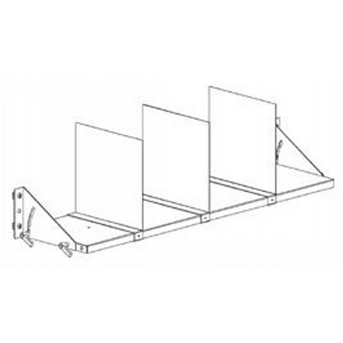 Universal Shelf Dividers 18  Metal Set 4 8984