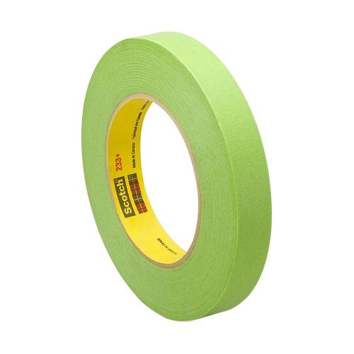 3M Performance Green Masking Tape 233+ 3/4 inch