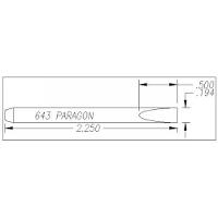 Soldering Iron Tip  Chisel Style 643