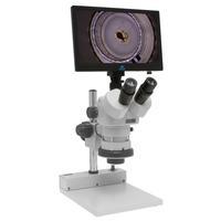 SPZV 50E Trinocular Microscope with Mighty Cam Eidos 2M Integrated Camera Monitor ESD Safe SPZV 50E 514 260