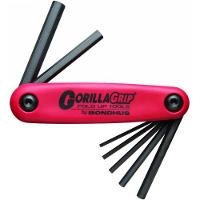 Set 7 Hex Fold up Tools 2 8mm 12587