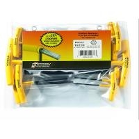 Set 10 Hex T Handles 6  Length 3 32 3 8 15238