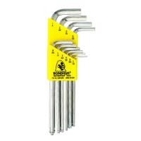 Set 10 Plated Balldriver L Wrenches 16938