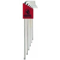 Set 6 Plated Balldriver L Wrenches 17046